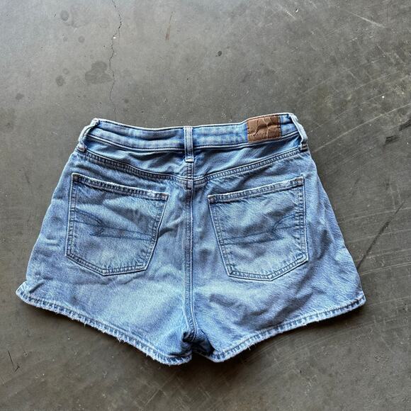 American Eagle Outfitters Mom Shorts Women's Size 2 Blue Medium Wash Denim - Picture 5 of 8